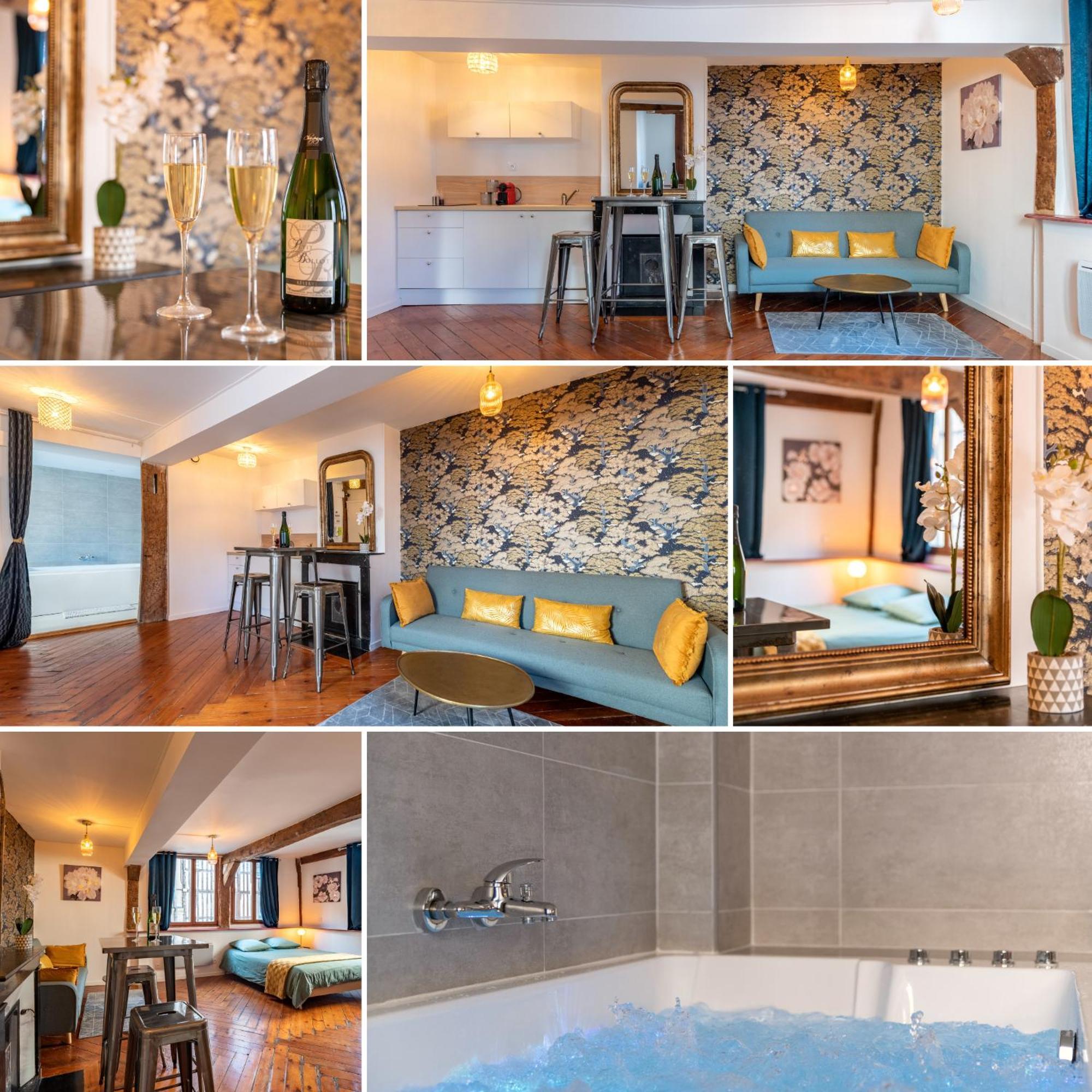 Le Lovely Cosy Jacuzzi Centre-ville Wifi Rouen